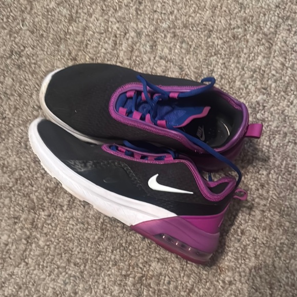 Nike Women's Black and Purple Sneakers - Picture 1 of 5